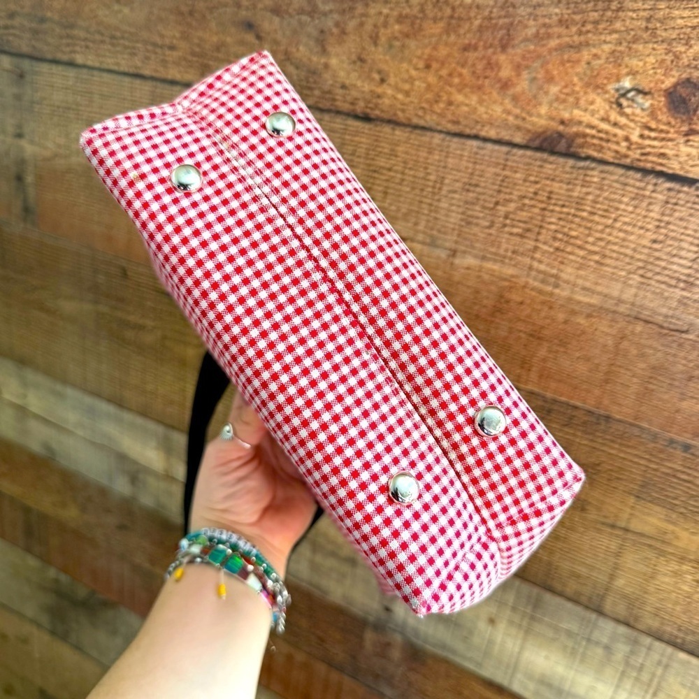 Kate Spade Vintage Y2K Gingham Tote Bag - Picture 7 of 10
